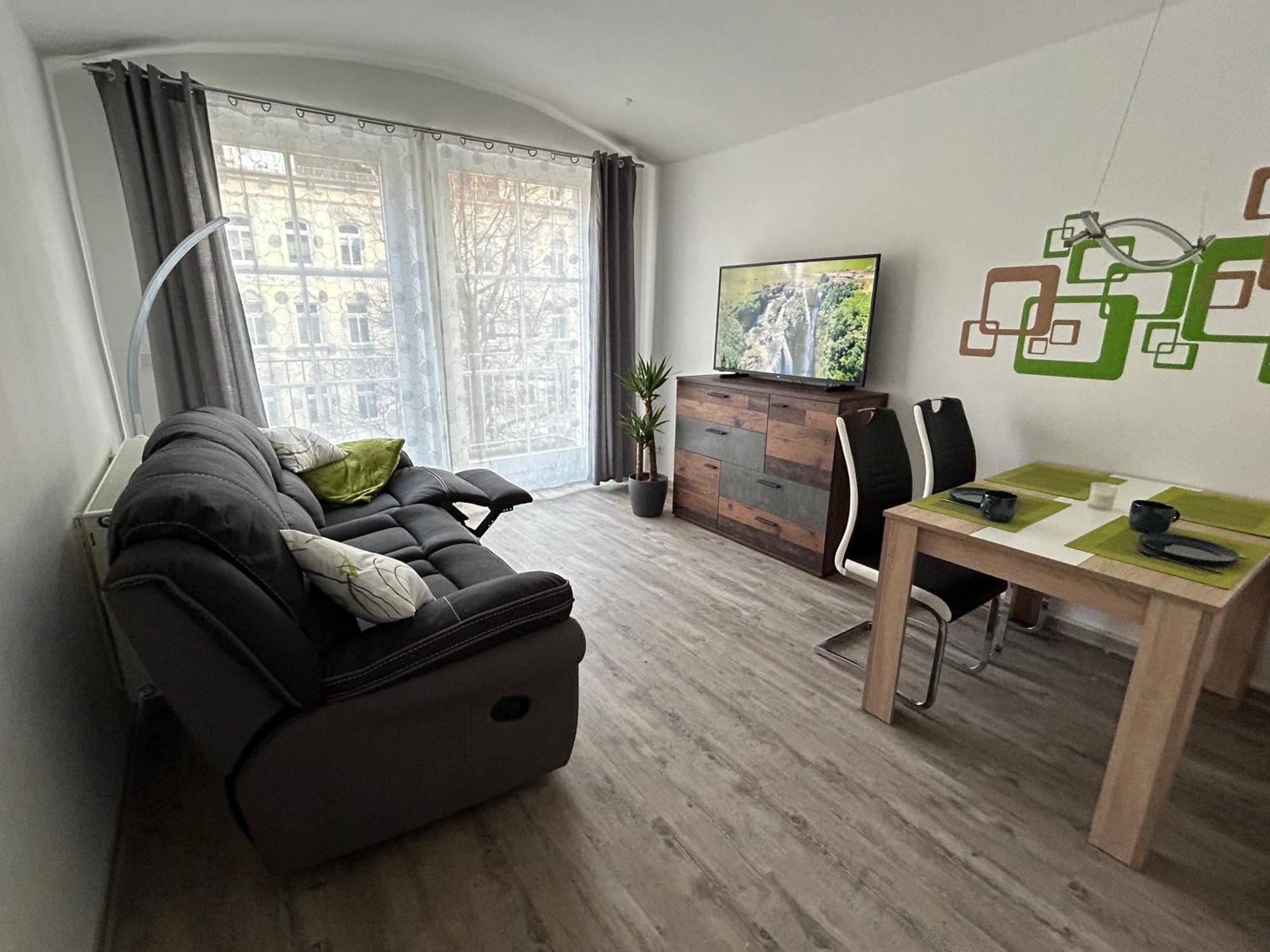 Ruhige Maisonettewohnung Auf Dem Kassberg ケムニッツ エクステリア 写真