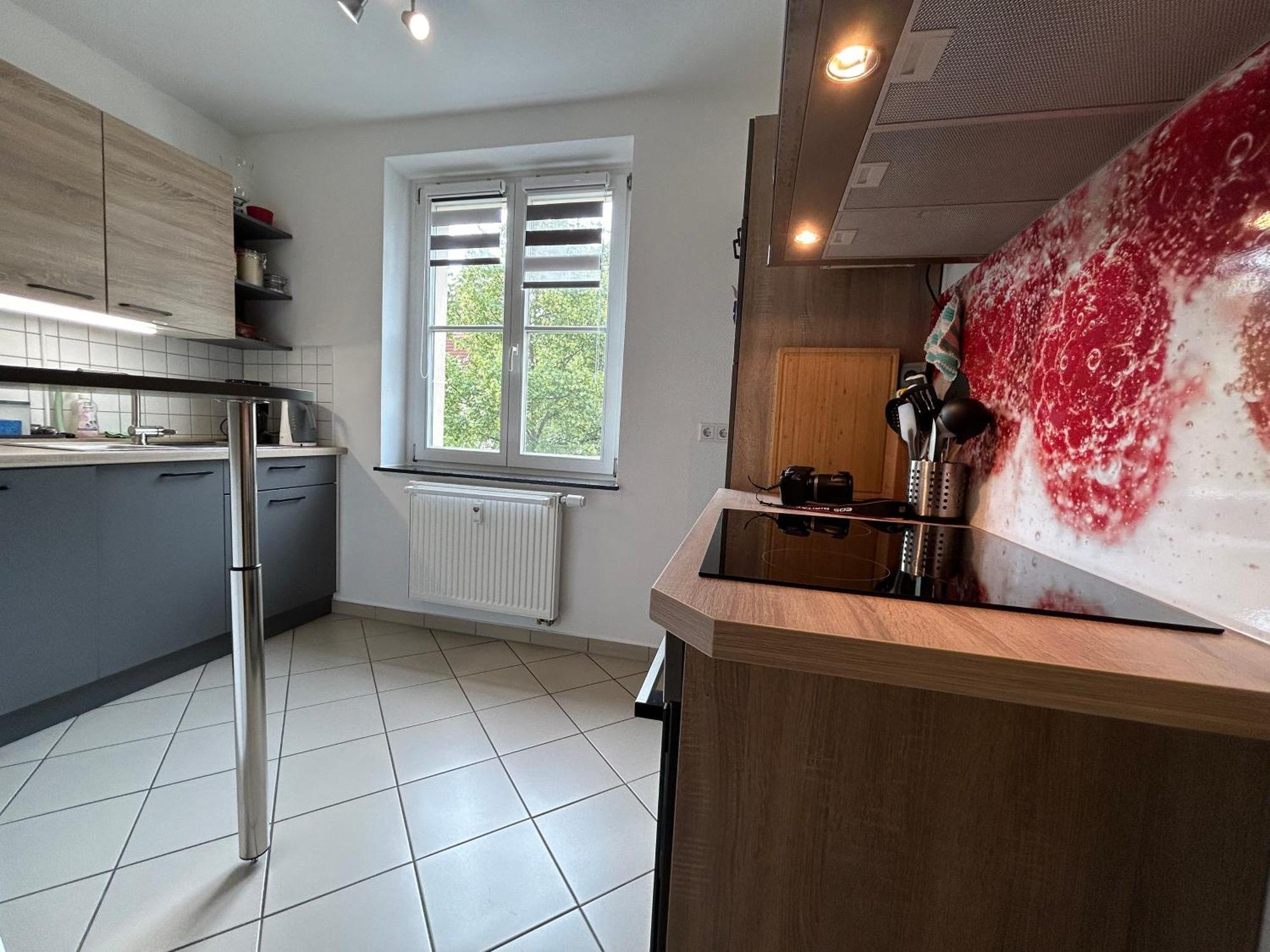 Ruhige Maisonettewohnung Auf Dem Kassberg ケムニッツ エクステリア 写真
