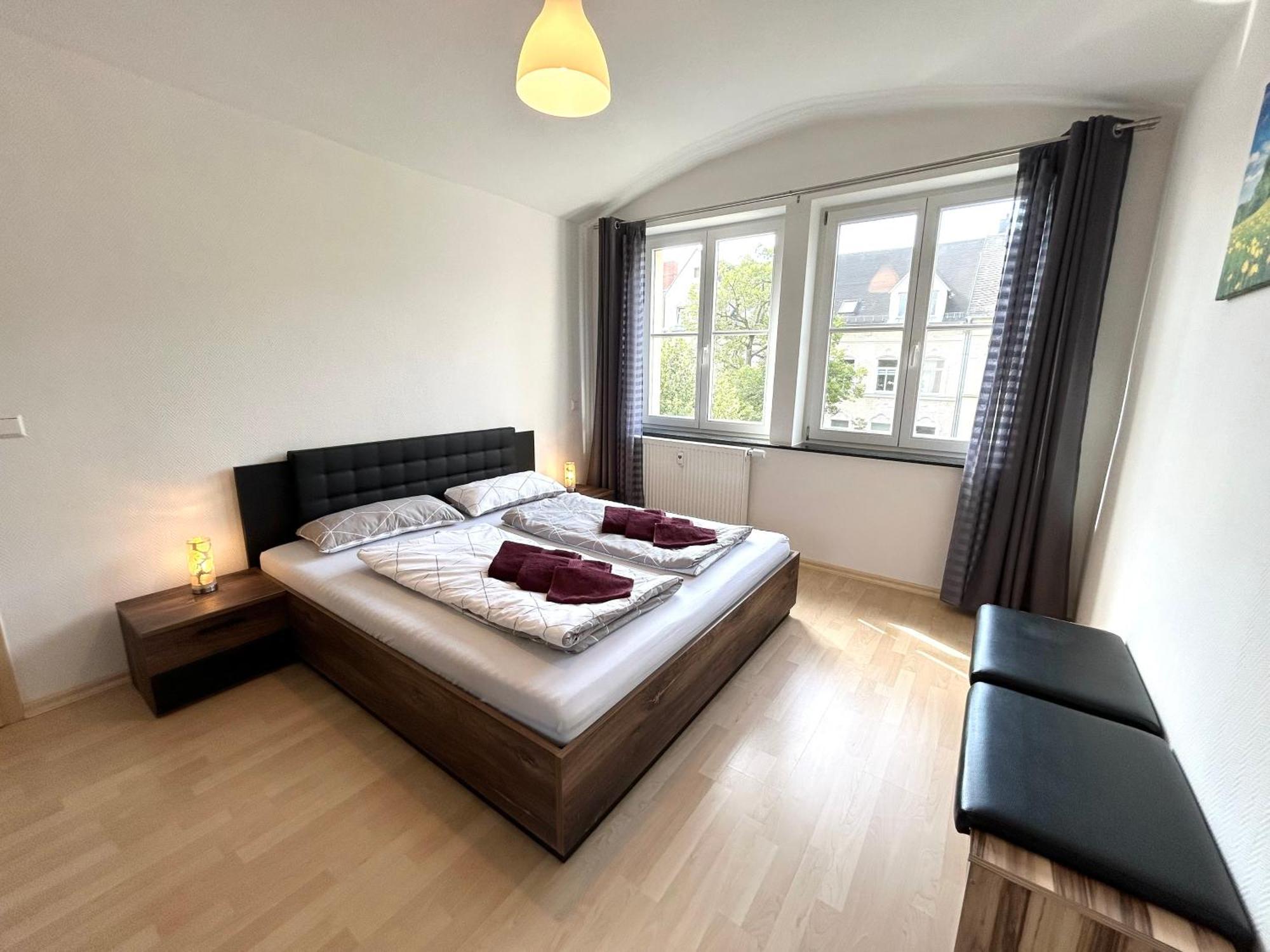Ruhige Maisonettewohnung Auf Dem Kassberg ケムニッツ エクステリア 写真