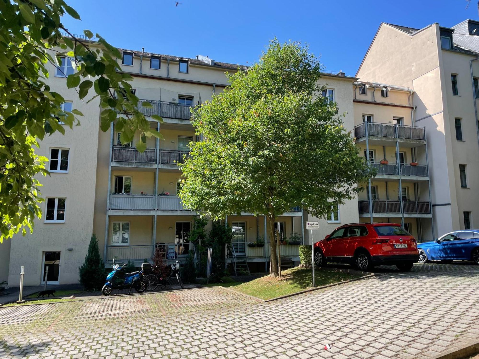 Ruhige Maisonettewohnung Auf Dem Kassberg ケムニッツ エクステリア 写真